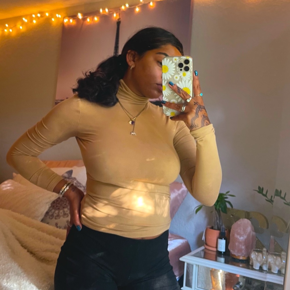 Tan Long Sleeve